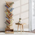 Artiss Tree Bookshelf 9 Tiers - ECHO Oak-Bookcases & Shelves-PEROZ Accessories