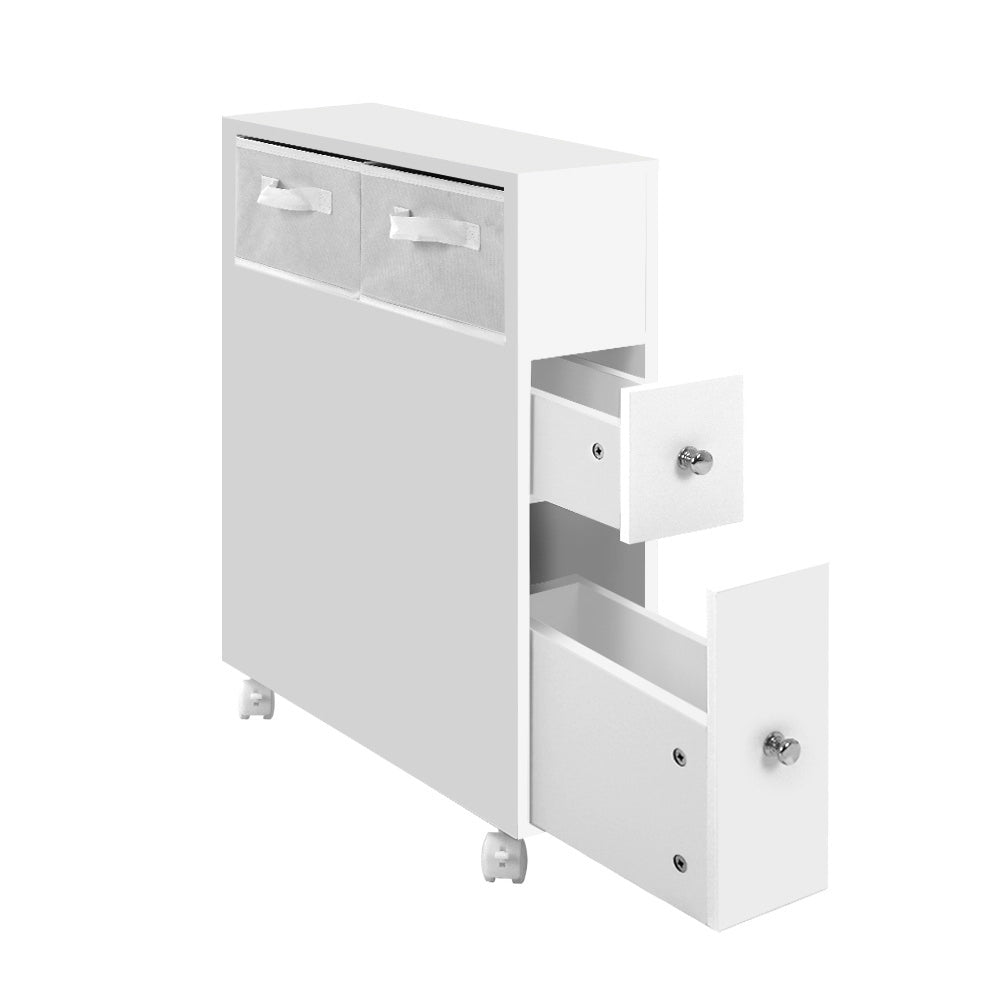 Artiss Bathroom Cabinet Storage Toilet Organiser-Bathroom Storage-PEROZ Accessories