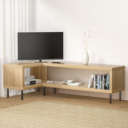 Artiss Entertainment Unit Corner TV Cabinet Storage Shelf Bevis-Furniture &gt; Living Room-PEROZ Accessories