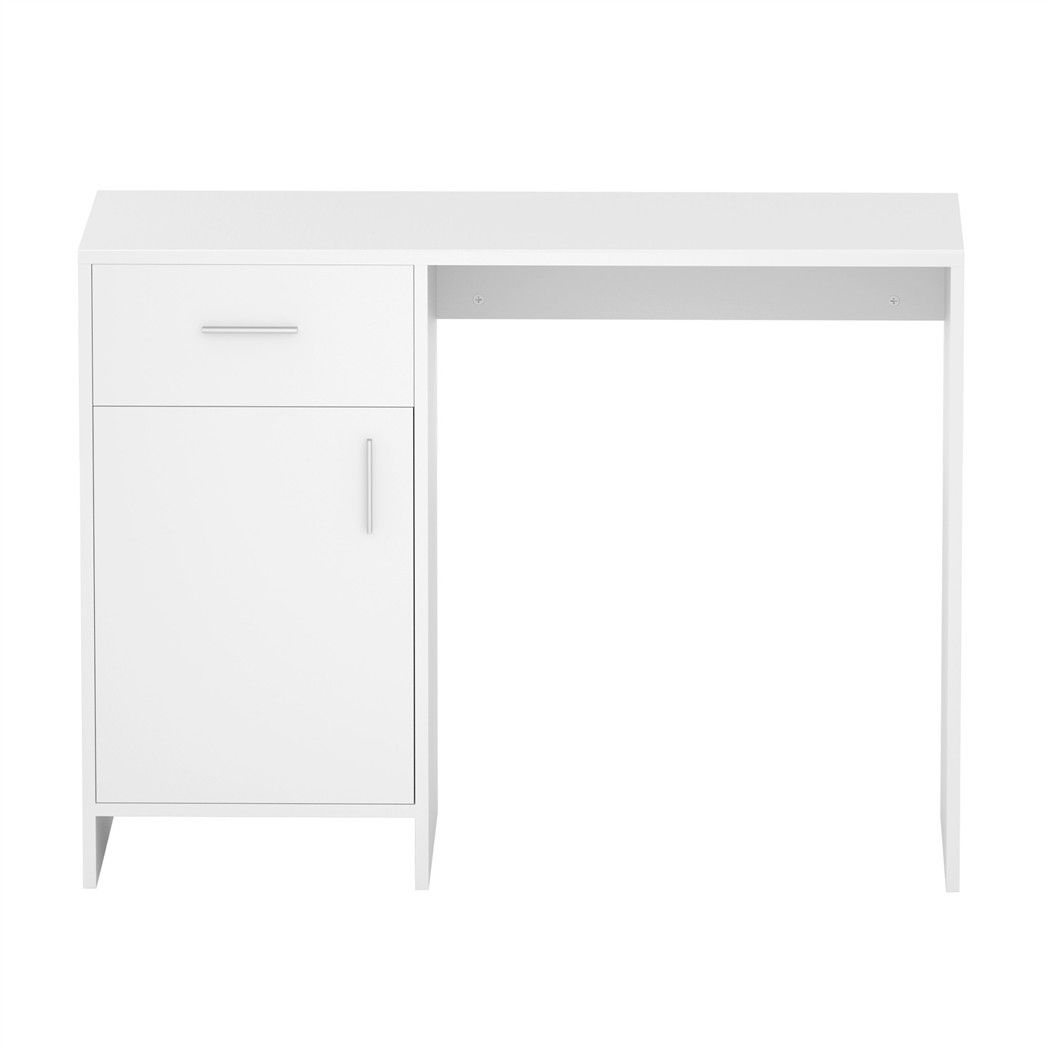 Artiss Computer Desk Drawer Cabinet White 100CM-Office Desks-PEROZ Accessories
