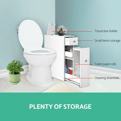 Artiss Bathroom Storage Cabinet Tissue Holder-Bathroom Storage-PEROZ Accessories