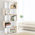 Artiss Bookshelf 5 Tiers - RITA White and Oak-Furniture > Living Room-PEROZ Accessories