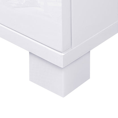Artiss Buffet Sideboard High Gloss - White-Furniture > Living Room-PEROZ Accessories