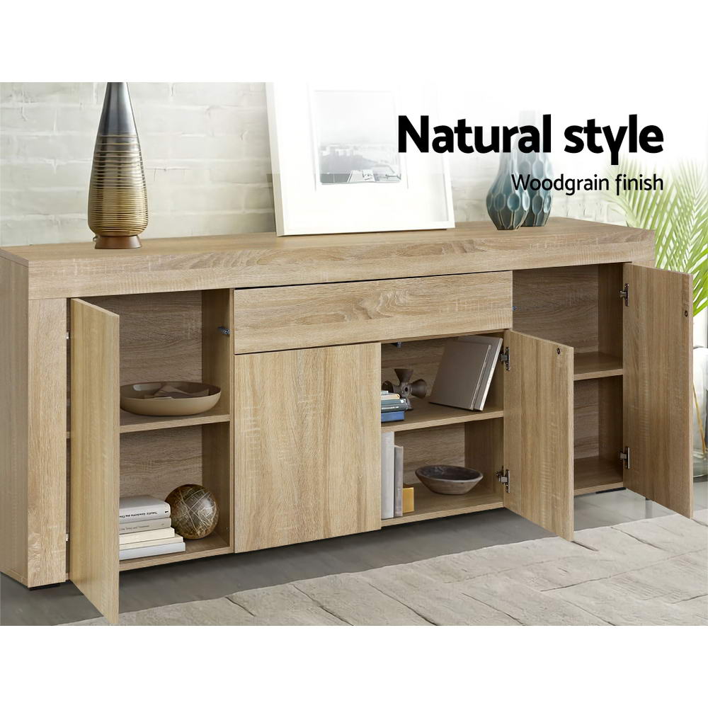 Artiss Buffet Sideboard - DANA Oak-Furniture &gt; Living Room-PEROZ Accessories