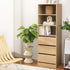 Artiss 3 Chest of Drawers Tallboy Cabinet Pine-Furniture > Bedroom > Dressers-PEROZ Accessories