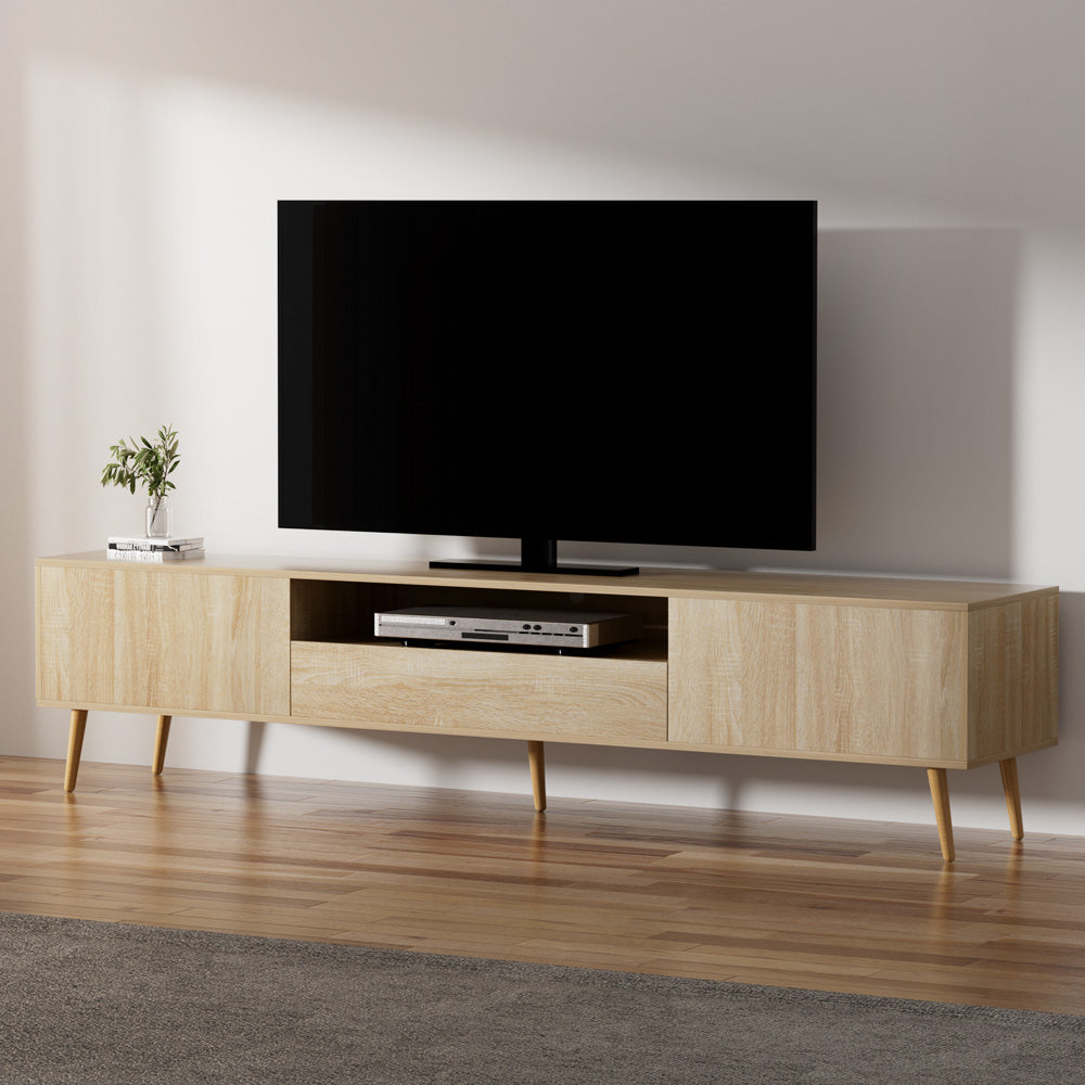 Artiss Entertainment Unit Alex TV Cabinet Storage Drawers 200CM-Furniture &gt; Living Room-PEROZ Accessories