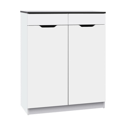 Artiss Shoe Rack Cabinet 30 Pairs White Eve-Shoe Storage Cabinets-PEROZ Accessories