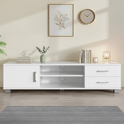 Artiss Entertainment Unit TV Cabinet 120cm White Dylan-Entertainment Units-PEROZ Accessories