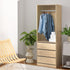 Artiss Wardrobe Clothes Closet Storage Organizer Pine-Home & Garden > Storage > Clothing & Wardrobe Storage-PEROZ Accessories