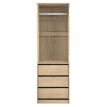 Artiss Wardrobe Clothes Closet Storage Organizer Pine-Home &amp; Garden > Storage > Clothing &amp; Wardrobe Storage-PEROZ Accessories