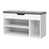 Artiss Shoe Cabinet Bench Shoes Organiser Storage Rack Shelf White Cupboard Box-Shoe Storage Cabinets-PEROZ Accessories