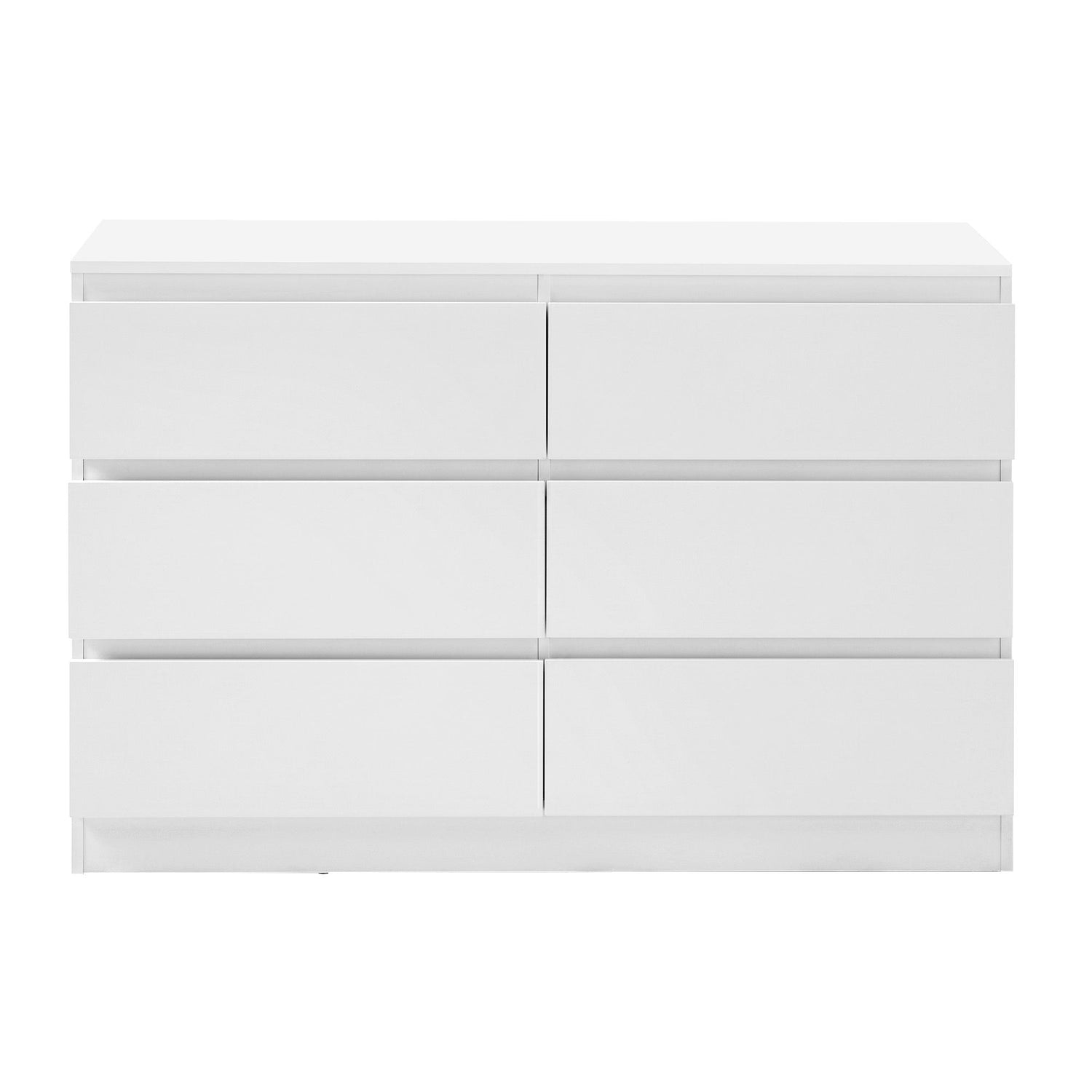 Artiss 6 Chest of Drawers Lowboy White