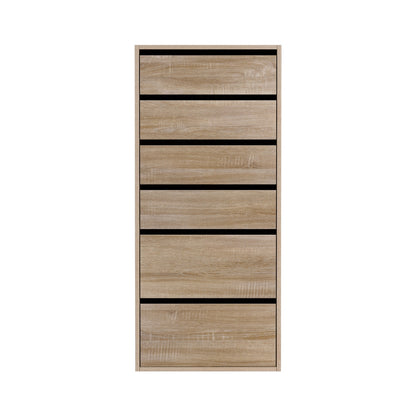 Artiss 6 Chest of Drawers Dresser Tallboy Pine-Furniture &gt; Bedroom &gt; Dressers-PEROZ Accessories