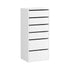 Artiss 6 Chest of Drawers Dresser Tallboy White-Furniture > Bedroom > Dressers-PEROZ Accessories