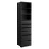 Artiss 6 Chest of Drawers Tallboy Cabinet Black-Furniture > Bedroom > Dressers-PEROZ Accessories