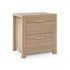 Artiss Bedside Table 2 Drawers - MAXI Pine-Bedside Tables-PEROZ Accessories