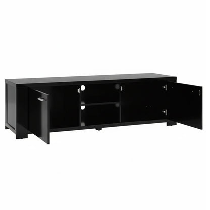 Artiss TV Cabinet Entertainment Unit 160cm Black Maxi-Furniture > Living Room > TV Units-PEROZ Accessories