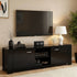 Artiss TV Cabinet Entertainment Unit 160cm Black Maxi-Furniture > Living Room > TV Units-PEROZ Accessories