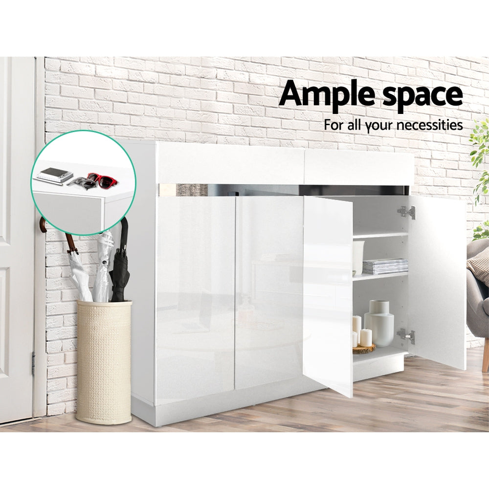 Artiss Shoe Rack Cabinet Storage Cupboard 24 Pairs - Lydia-Shoe Storage Cabinets-PEROZ Accessories