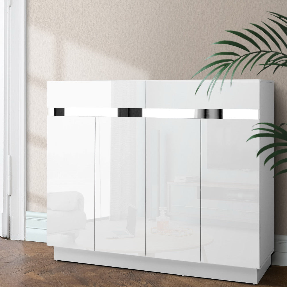 Artiss Shoe Rack Cabinet Storage Cupboard 24 Pairs - Lydia-Shoe Storage Cabinets-PEROZ Accessories