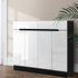 Artiss Shoe Rack Cabinet Storage 120cm w/ Drawer - White Lydia-Shoe Storage Cabinets-PEROZ Accessories