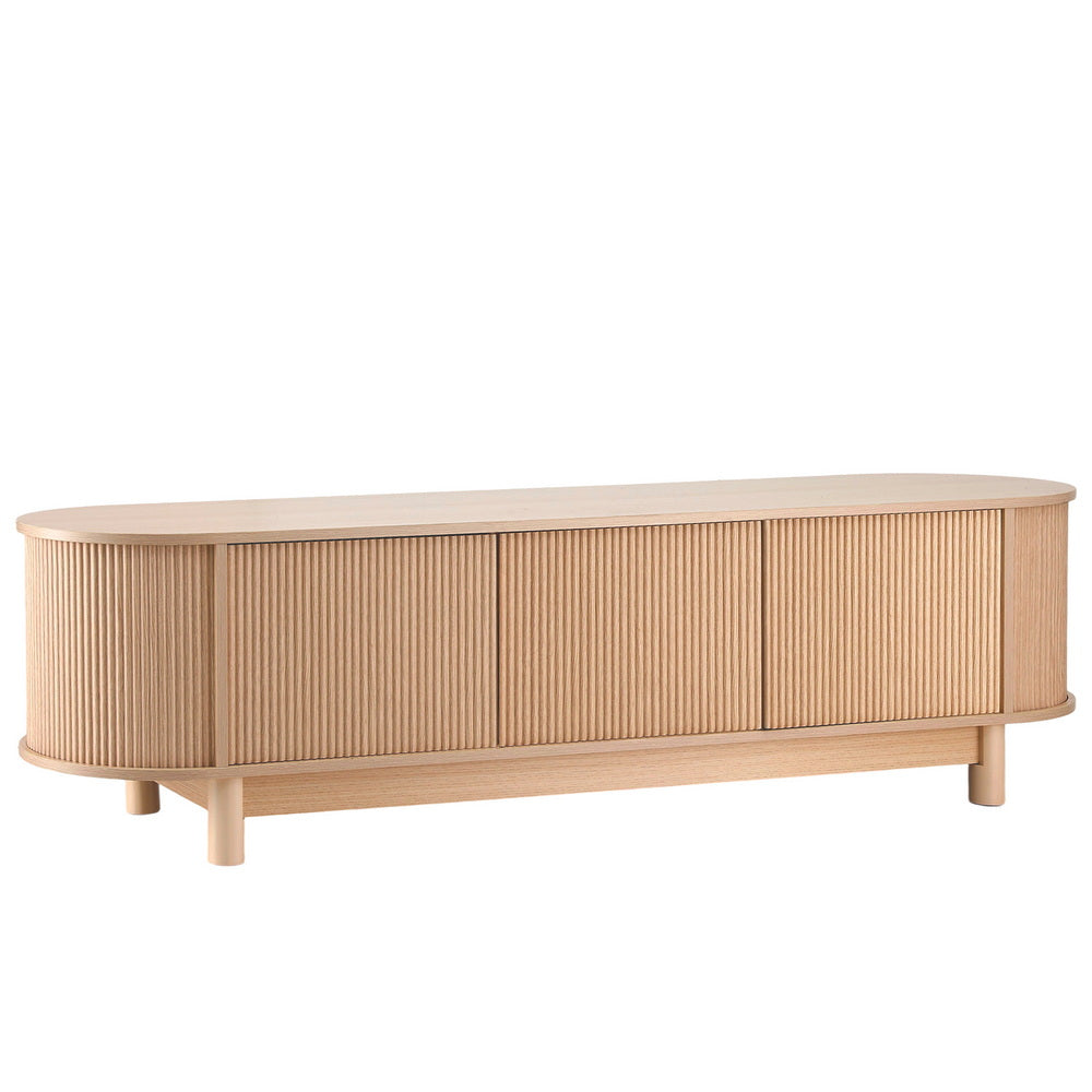 Artiss TV Unit Entertainment Unit Storage Cabinet 160cm Pine-Furniture &gt; Living Room &gt; TV Units-PEROZ Accessories