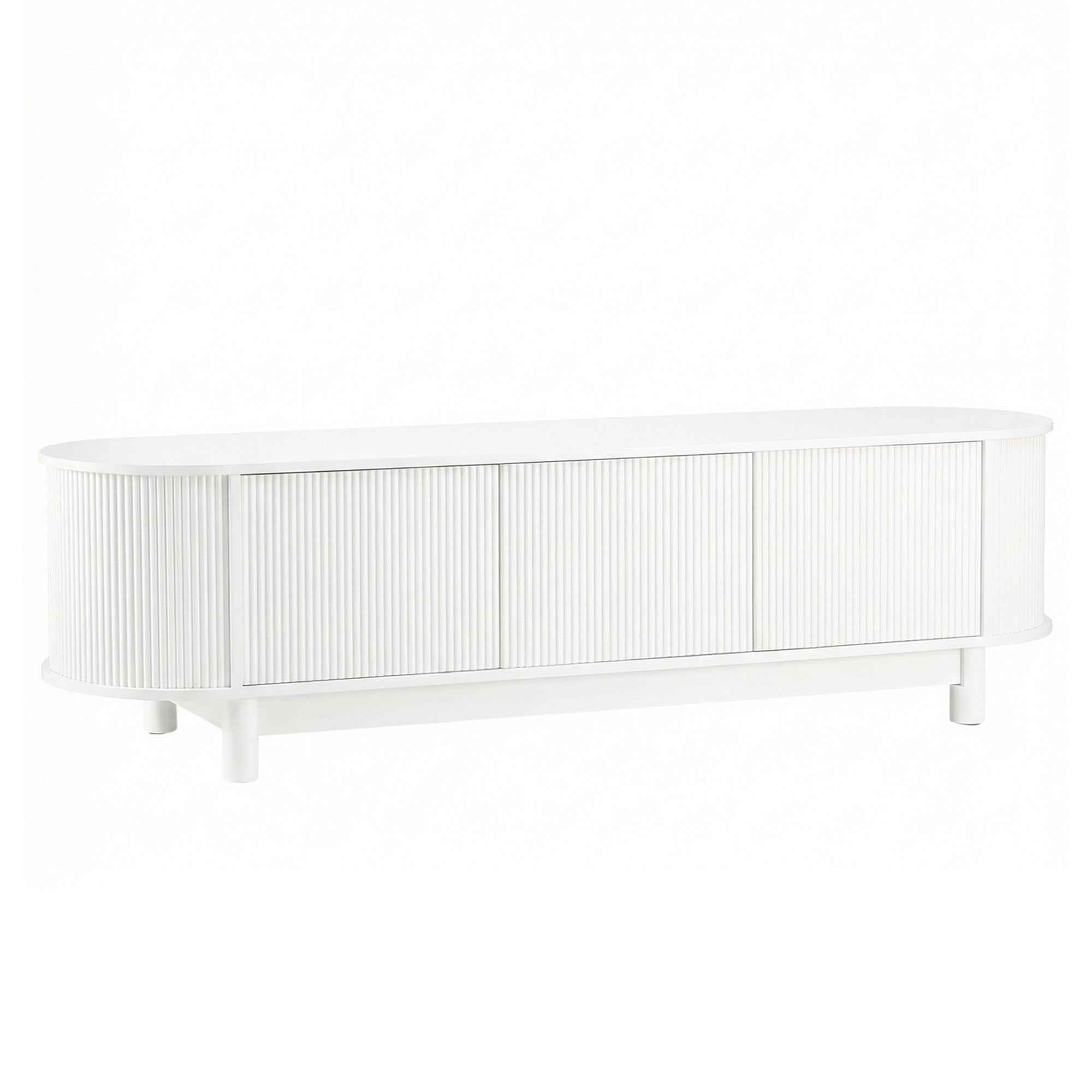 Artiss TV Unit Entertainment Unit Storage Cabinet 160cm White-Furniture > Living Room > TV Units-PEROZ Accessories