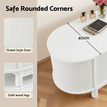 Artiss TV Unit Entertainment Unit Storage Cabinet 160cm White-Furniture > Living Room > TV Units-PEROZ Accessories