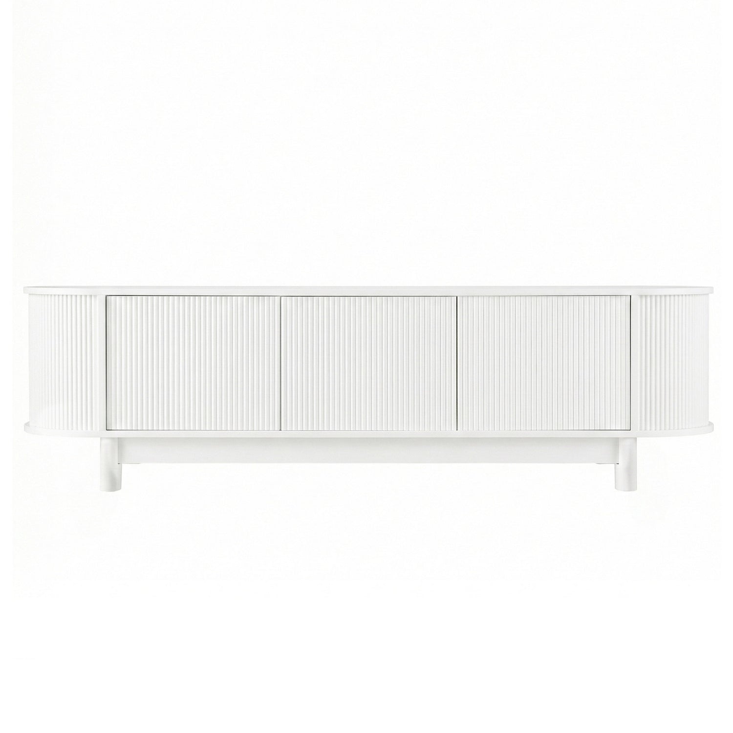 Artiss TV Unit Entertainment Unit Storage Cabinet 160cm White-Furniture > Living Room > TV Units-PEROZ Accessories