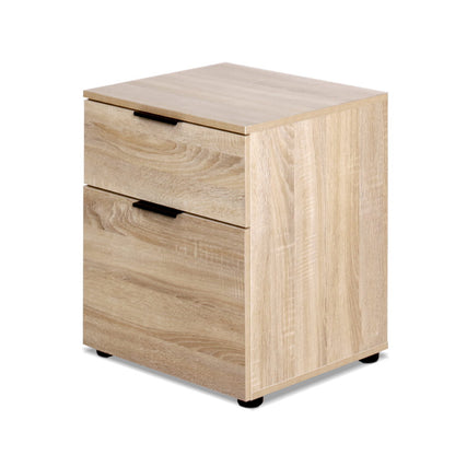 Artiss Filing Cabinet 2 Drawer Office Storage Organiser-Furniture &gt; Office-PEROZ Accessories