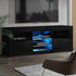 Artiss Entertainment Unit TV Cabinet LED 160cm Black Bobi-Entertainment Units-PEROZ Accessories