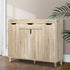 Artiss Shoe Rack Cabinet 26 Pairs Adjustable Pine Cissy-Shoe Storage Cabinets-PEROZ Accessories