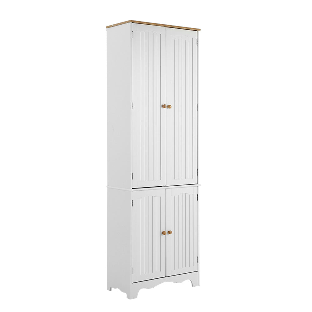 Artiss Buffet Sideboard 4 Doors - BERNE White-Storage Cabinet-PEROZ Accessories