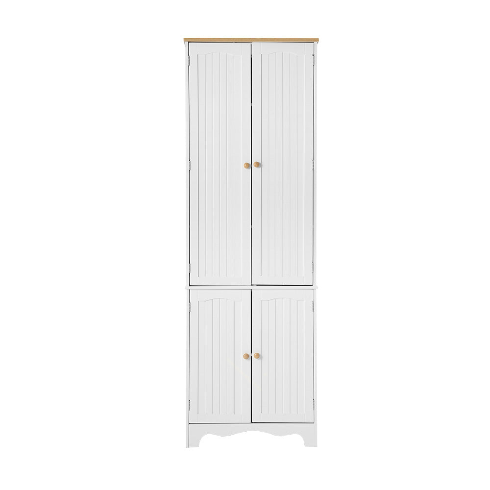 Artiss Buffet Sideboard 4 Doors - BERNE White-Storage Cabinet-PEROZ Accessories