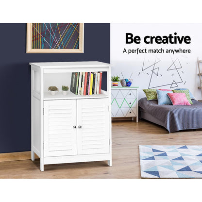 Artiss Buffet Sideboard - IVOR White-Storage Cabinet-PEROZ Accessories