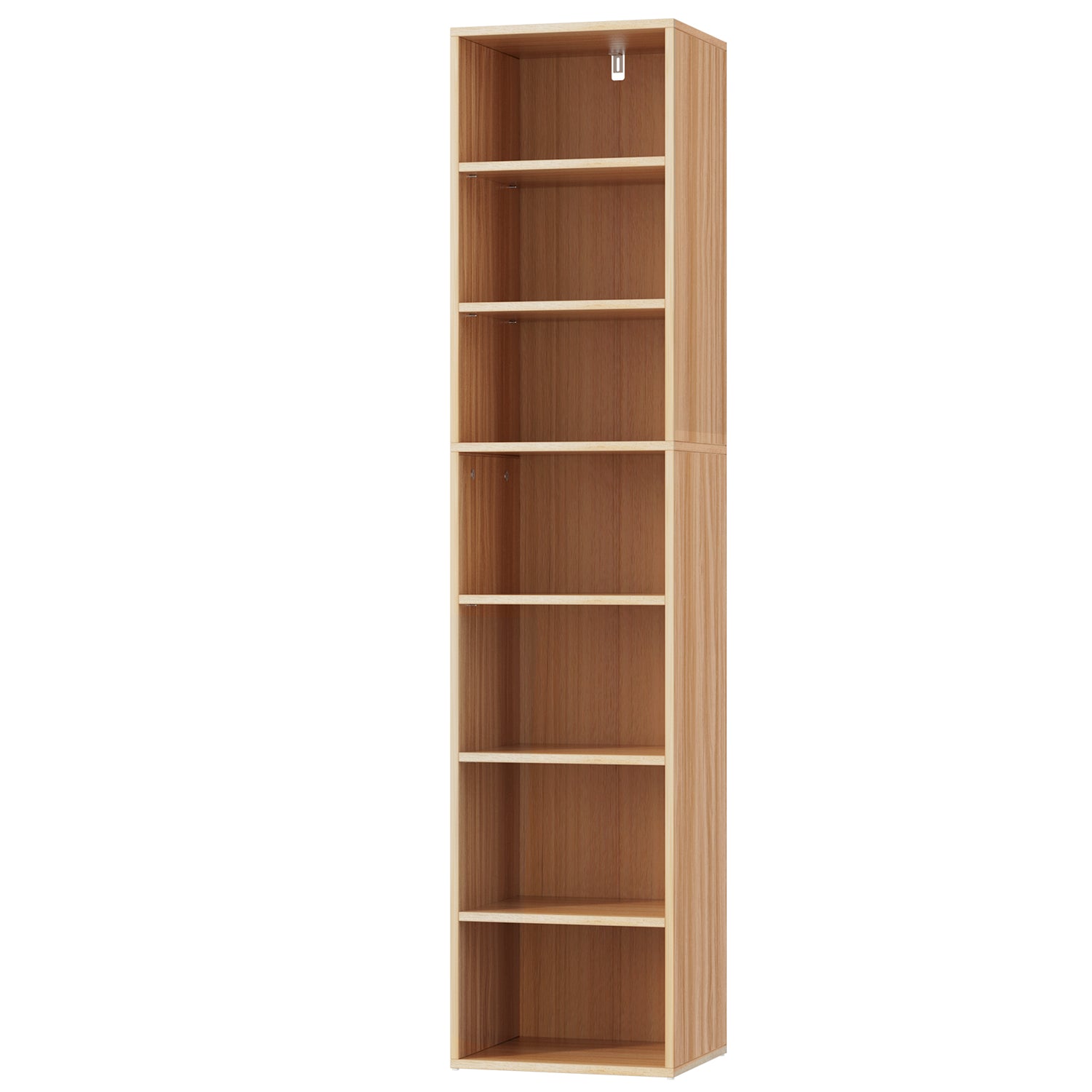 Artiss Bookshelf 7 Tiers MILO Pine-Furniture &gt; Living Room-PEROZ Accessories