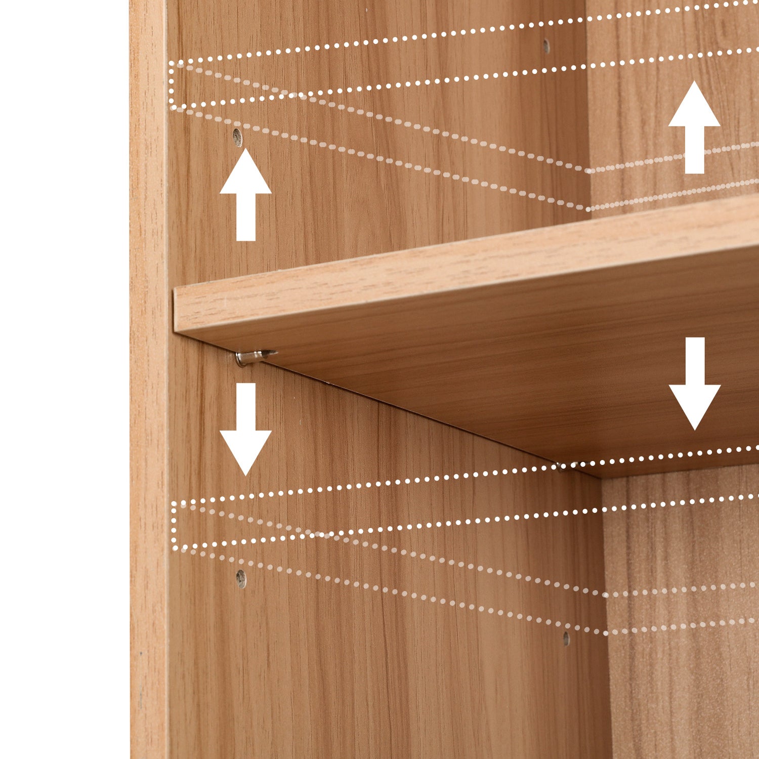 Artiss Bookshelf 7 Tiers MILO Pine-Furniture &gt; Living Room-PEROZ Accessories