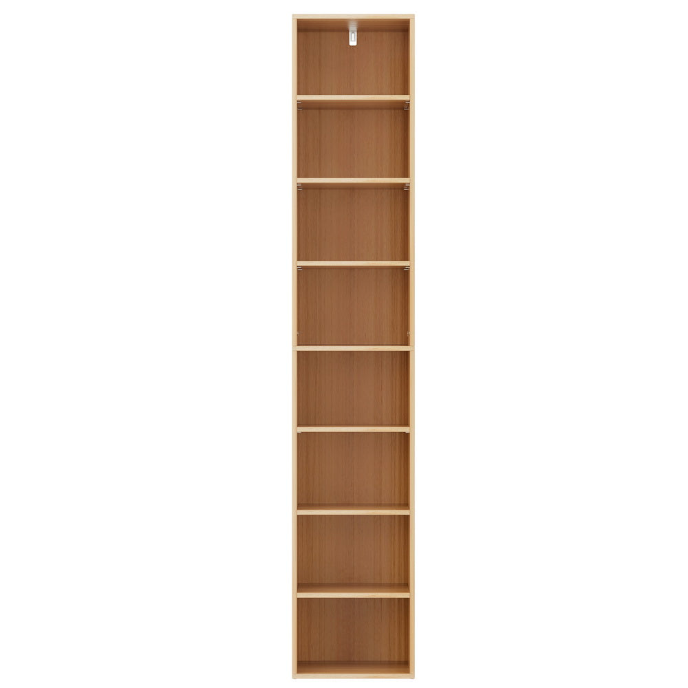 Artiss Bookshelf 8 Tiers MILO Pine-Furniture &gt; Living Room-PEROZ Accessories