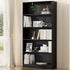 Artiss Bookshelf 5 Tiers ANTON Black-Furniture > Bedroom-PEROZ Accessories