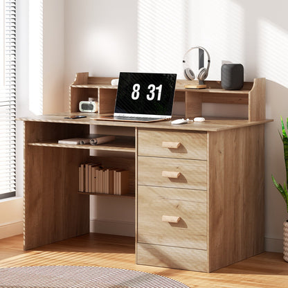 Artiss Computer Desk Office Study Desks Table Shelf Drawer-Furniture &gt; Office-PEROZ Accessories
