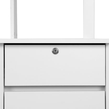 Artiss Computer Desk Office Study Desks Table Drawer Bookshelf Cabinet-Furniture &gt; Office-PEROZ Accessories