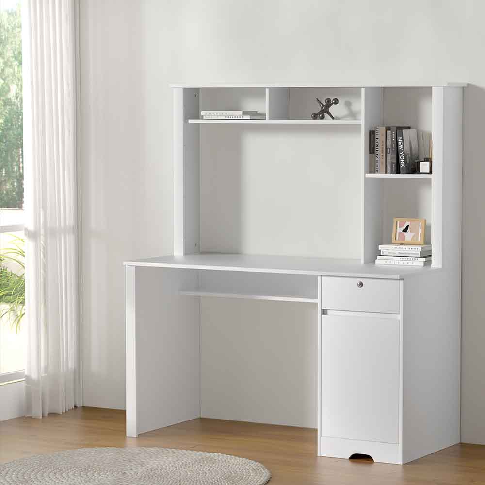 Artiss Computer Desk Office Study Desks Table Drawer Bookshelf Cabinet-Furniture &gt; Office-PEROZ Accessories