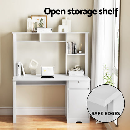 Artiss Computer Desk Office Study Desks Table Drawer Bookshelf Cabinet-Furniture &gt; Office-PEROZ Accessories