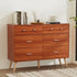 Artiss 6 Chest of Drawers Storage Cabinet Walnut-Furniture > Bedroom > Dressers-PEROZ Accessories