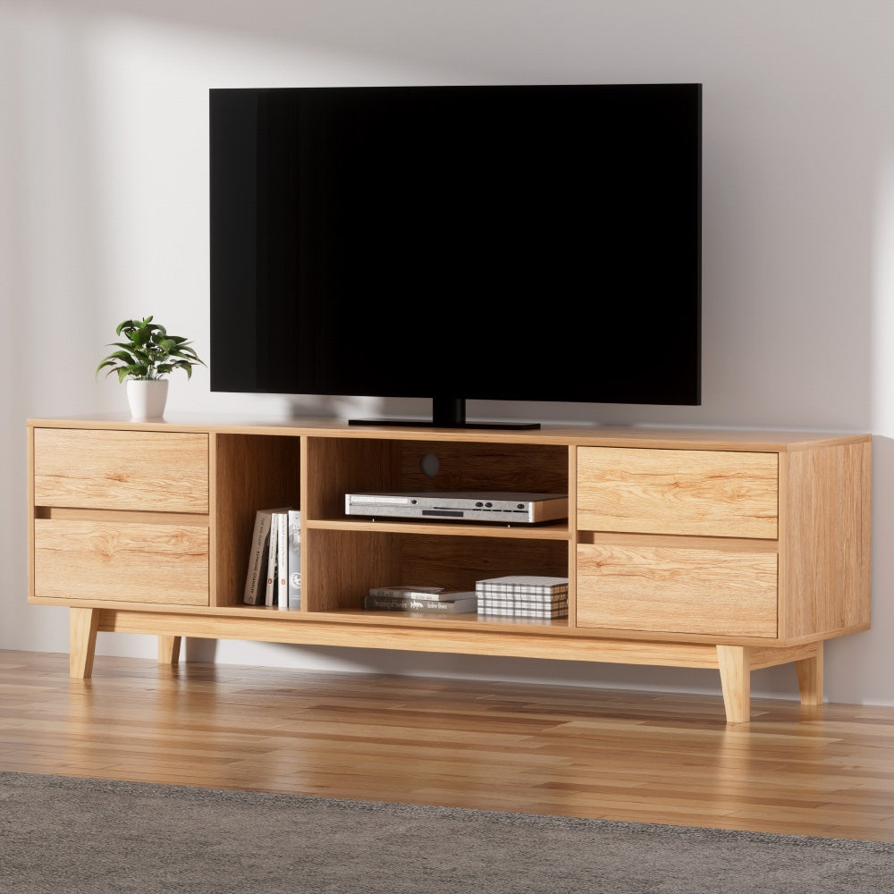 Artiss Entertainment Unit Stand TV Cabinet Storage Drawer Shelf 180cm Wooden-Furniture &gt; Living Room-PEROZ Accessories