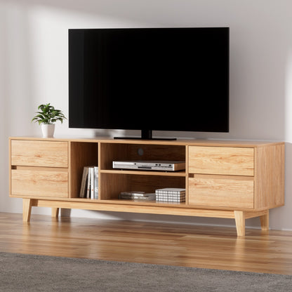 Artiss Entertainment Unit Stand TV Cabinet Storage Drawer Shelf 180cm Wooden-Furniture &gt; Living Room-PEROZ Accessories