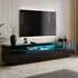 Artiss TV Unit Entertainment Unit Storage Drawer RGB LED 180cm Black-Furniture > Living Room > TV Units-PEROZ Accessories