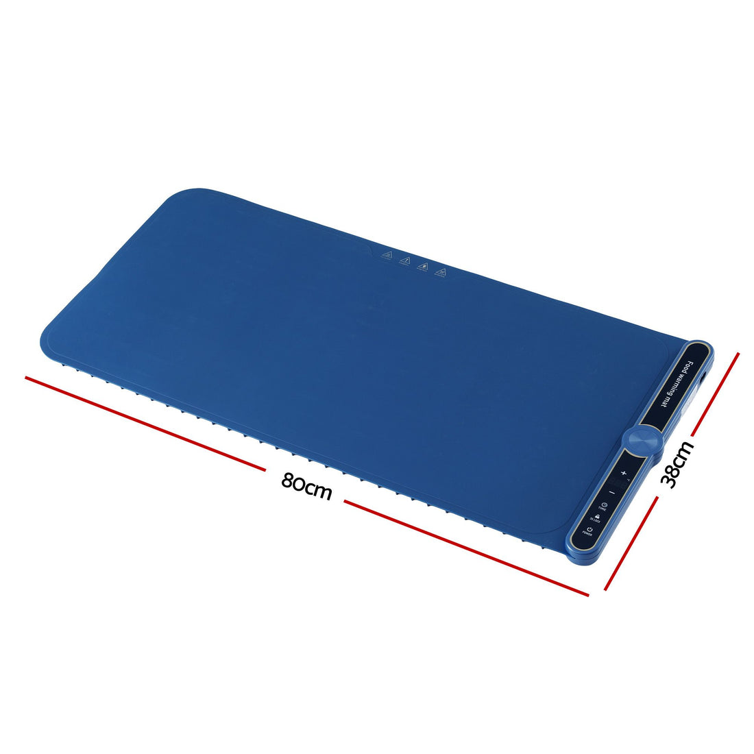 Devanti Food Warming Mat 80cm Electric Food Warmer Roll Up Buffet Tray Blue-Appliances > Kitchen Appliances > Food Warmers &amp; Chafing Dishes-PEROZ Accessories