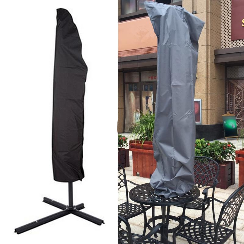 Foldable Outdoor Umbrella Cover - Uv Protection 210d Oxford Cloth 57x48x25cm Black-Furniture > Outdoor > Outdoor Sofas &amp; Lounge Sets-PEROZ Accessories