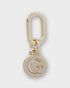 Letter G Charm With Oval Hinge Ring Clip-Accessories-PEROZ Accessories